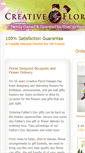 Mobile Screenshot of mycreativefloral.co